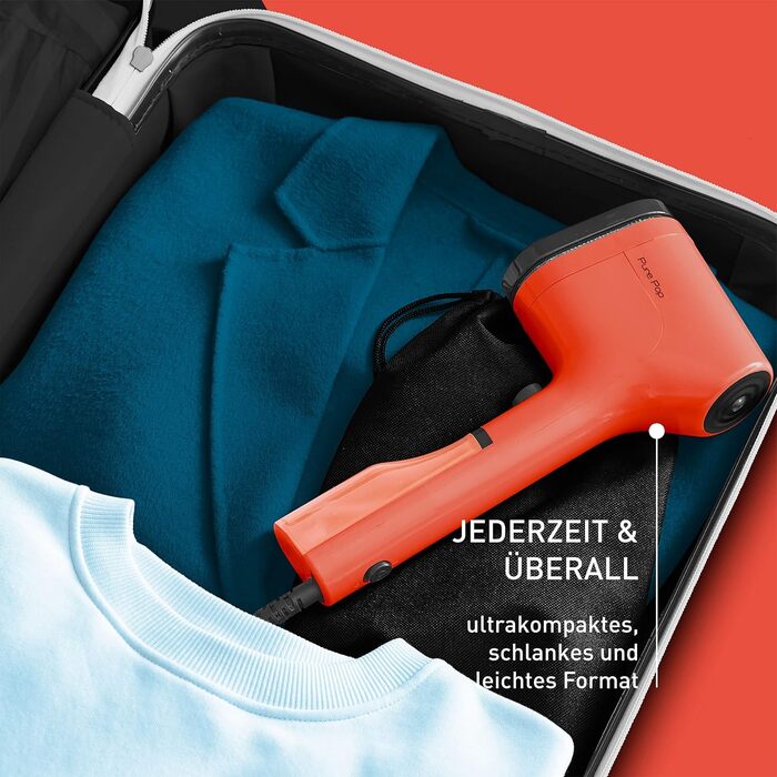 Парова щітка Tefal DT2022 Pure Pop 1300 Вт резервуар для води 70 мл видаляє до 99,99 вірусів/бактерій/мікробів швидке нагрівання б