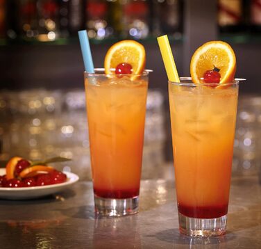 Багаторазові пластикові соломинки Boba, соломинки для бульбашкового чаю, загострений дизайн, кольорові соломинки для смузі довжино