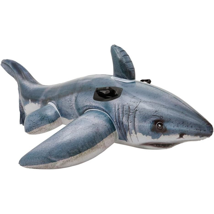 Надувне кріплення Intex Great White Shark RideOn - 173 x 107 см
