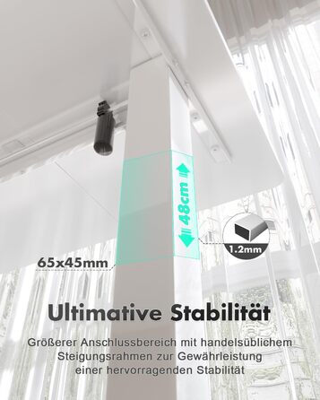 Письмовий стіл Devoko з регульованою висотою, стіл з електричним регулюванням висоти, офісний стіл для роботи сидячи та стоячи, комп&39ютерний стіл з функцією пам&39яті, стіл для роботи стоячи, офісний стіл, 120 x 60 см, білий