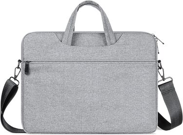 Сумка для ноутбука з плечовим ременем для ноутбуків розміром 39,6 - 40,6 см (15,6 - 16 дюймів), плюшева, м'яка