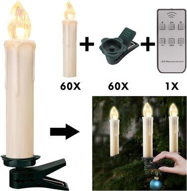 Різдвяних світлодіодних свічок 30 шт Forever Speed