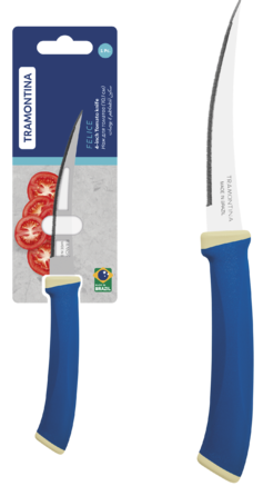 Ніж для томатів Tramontina Felice blue, 101 мм (7081464)