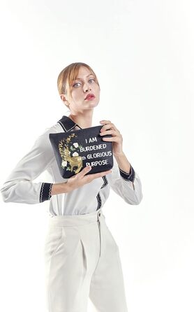 Косметичка з написом Я обтяжений славною метою, BL обтяжена