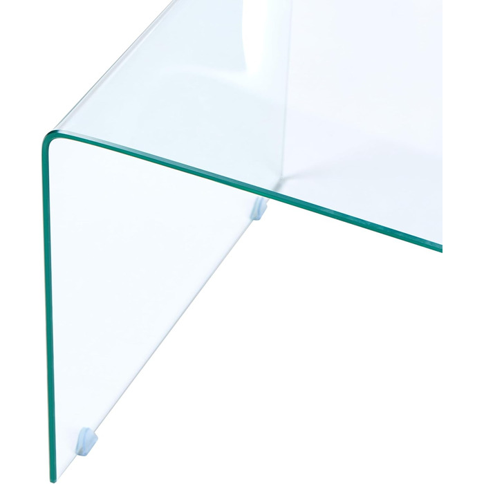 Мінімалістичний журнальний столик Beliani з прозорого скла Kendall