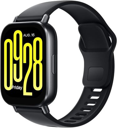 Розумний годинник Xiaomi Redmi Watch 5 Active, 2.0-дюймовий РК-дисплей, 18-денний час роботи від батареї, понад 140 спортивних режимів, відстеження серцевого ритму та SPO, водонепроникність 5 атм, Bluetooth-дзвінки, фітнес-трекер, моніторинг сну Redmi Wat