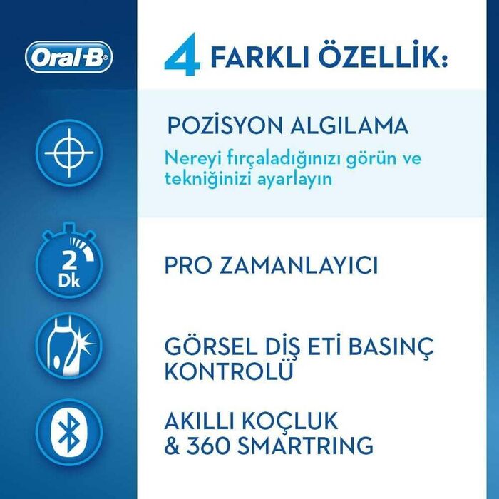 Електрична зубна щітка Oral-B Genius 9000 Ротаційна/Коливальна/Пульсуюча Рожеве Золото