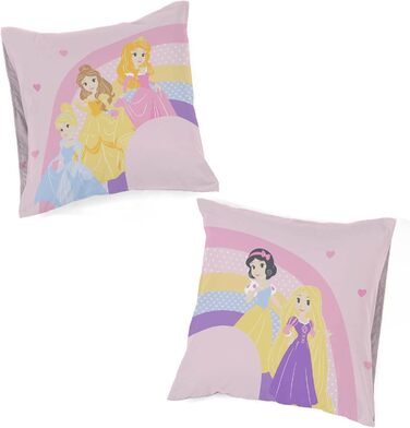 Постільна білизна Disney princess силует 140 x 200 см, 100 бавовна, для односпального ліжка, містить підодіяльник і наволочку 65 x