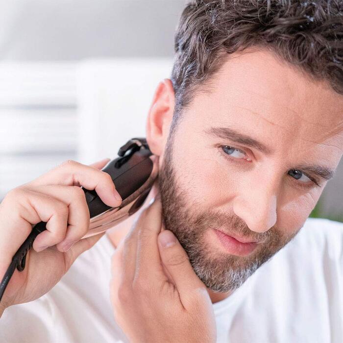 Машинка для стрижки волосся Wahl Home Pro, повний набір для стрижки волосся, чоловіча дротова машинка для стрижки волосся, машинка для стрижки волосся для чоловіків, стрижки своїми руками, стрижка волосся вдома, чоловіча бритва для голови