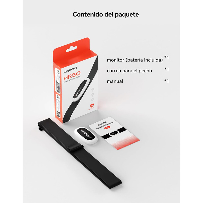 Пульсометр, водонепроникний нагрудний ремінець, пульсометр, Bluetooth ANT для їзди на велосипеді, бігу, йоги, фітнесу, 50