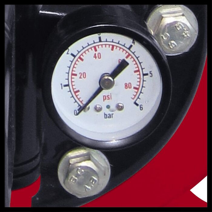 Станція водопостачання Einhell GC-WW 6538 (650 Вт, тиск 3,6 бар, продуктивність 3800 л/год, вбудований реле тиску, манометр, бак 20 л)