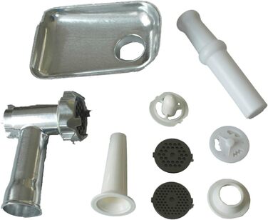 М'ясорубка ito 8801/32 x 30 см/реверсна функція вставки з нержавіючої сталі 1200 Вт насадка для печива великий лоток для наповненн