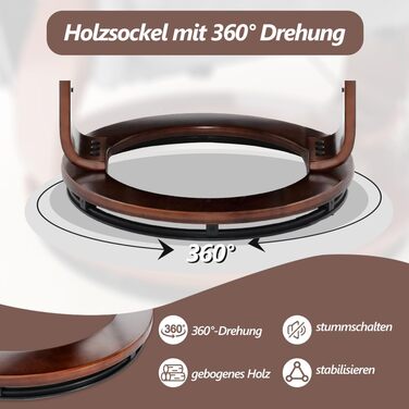 Крісло-реклама Mingone з функцією відкидання, електричне крісло для телевізора з підставкою для ніг, масажне крісло з функцією підігріву, крісло для телевізора для вітальні, поворотне на 360, штучна шкіра, бежевий