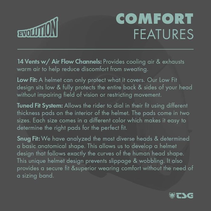 Шолом TSG Evolution Solid Colors Schwarz (атласно-чорний) S/M (54-56 см)