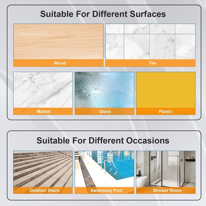 Килимки для сходів Cozary, протиковзкі килимки для сходів, прозорий водонепроникний самоклеючий килимок для сходів, протиковзкі сходинки, для дерев&39яних сходів у приміщенні, протиковзкий килимок, 15 шт. , 15 см x 60 см