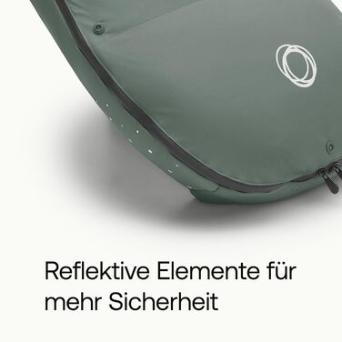 Зимова муфта для ніг Bugaboo Performance для холодної пори року, незамінний аксесуар для коляски з капюшоном і двосторонньою засті