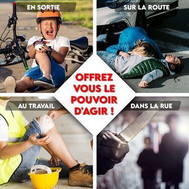 Аптечка Міні-аптечка - Автомобільна аптечка, аптечка, аксесуари для мотоциклів - Аварійна сумка з наповненням Велосипедна аптечка