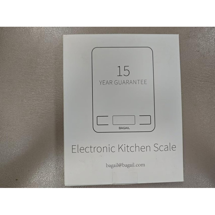 Цифрові кавові ваги Bagail з таймером 0,1 г Високоточні електронні кухонні ваги з великим дисплеєм та автоматичним зважуванням, пе