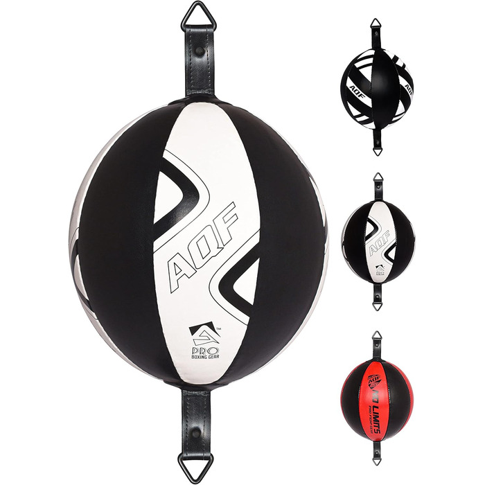 Боксерський двосторонній м'яч Rex Шкіряний м'яч для пробивання м'яча Набір м'ячів для пробивання м'яча MMA Набір м'ячів для тренув