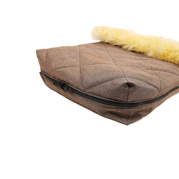 Муфта для ніг Nelly, шкіра ягняти медична, коричневий меланж коричневий меланж ука (1 пачка)