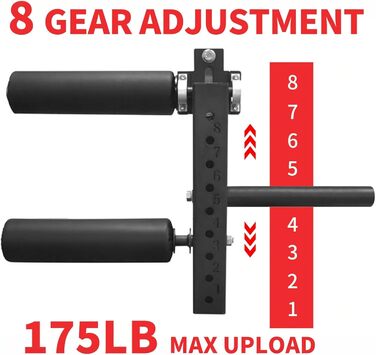 Тренажер для розгинання та згинання ніг для силової рами, насадка для розгинання ніг для домашнього тренажерного залу, насадка для згинання ніг для тренажерів, отвір 26 мм