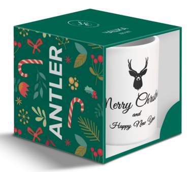 Чашка 320 мл NY Antler Black Limited Edition