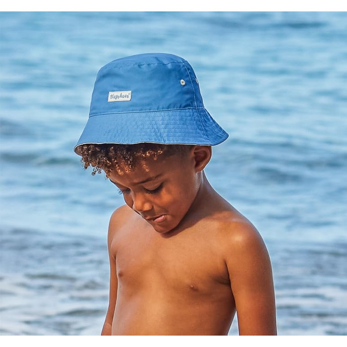 Шапочка для купання Playshoes для хлопчиків із захистом від ультрафіолету, розмір 53, кит