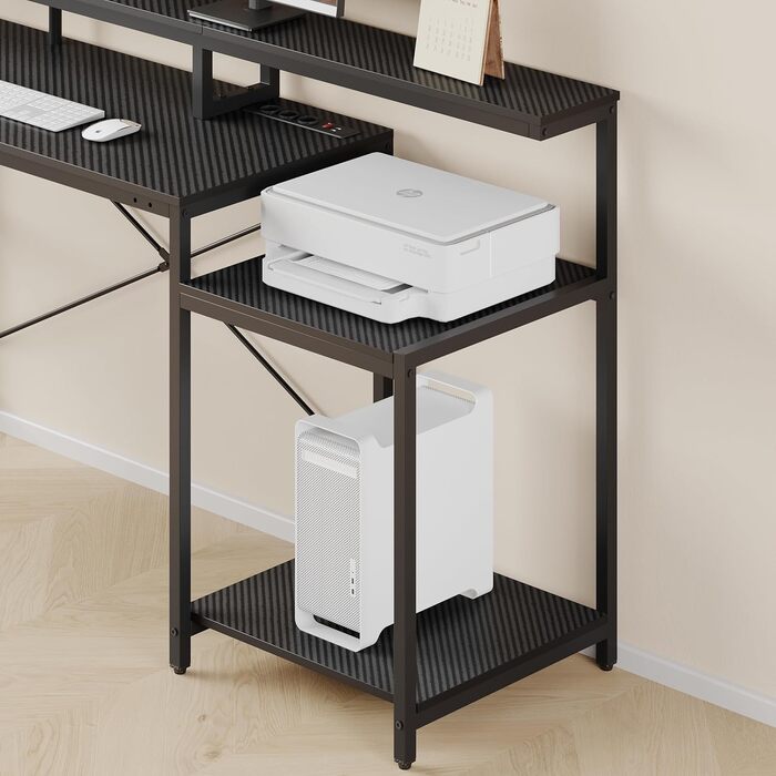 Ігровий стіл Storeo Imp, 188 см, метал / дерево / вуглецеве волокно, чорний