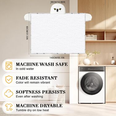 Портативна ковдра з капюшоном, ковдра з капюшоном у формі білої сови для дорослих, накидка з рукавичками, суперм&39який фланелевий подарунок у формі сови для жінок, дорослих та дітей, біла сова для дітей