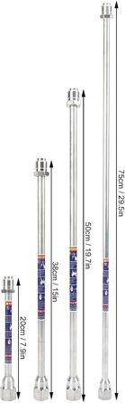Подовжувач для безповітряного фарбопульта, подовжувач для фарбопульта універсальний фарборозпилювач наконечник стрижень інструмент інструкція апаратні аксесуари для безповітряного фарбопульта (50см)