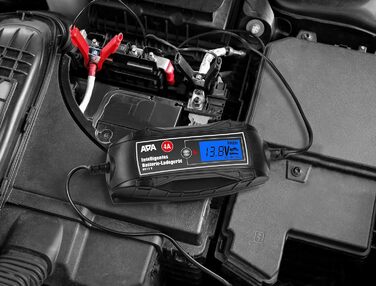 Інтелектуальний зарядний пристрій, 6/12 В, 4 А, Schwaz, стандарт 18 см, 16615