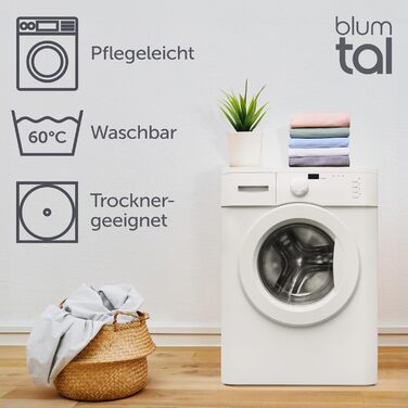 Наволочка Blumtal 40x80 см (Комплект з 2-х наволочок) - Сірий - трикотаж 100 бавовна, сертифікат Oeko-Tex, наволочка 40x80 - Навол