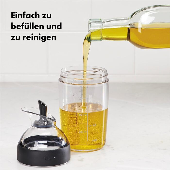 Шейкер для заправки для салату OXO Good Grips, малий, 250 мл чорний чорний шейкер 200 мл