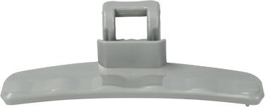 Ручка дверцят пральної машини vhbw, сумісна з Samsung WF0804Y8E /XEE, /XEF