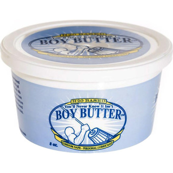 Лубрикант для фістингу на водній основі Boy Butter H2O з вітаміном Е та маслом ши 8 унцій - 236 мл - мастило для фістингу 236 мл (1 упаковка)