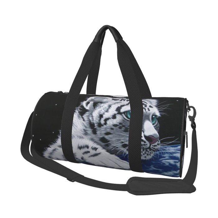 Дорожня сумка Маленький тигр у космосі, спортивна сумка для чоловіків та жінок, сумка-мішок, спортивна дорожня сумка