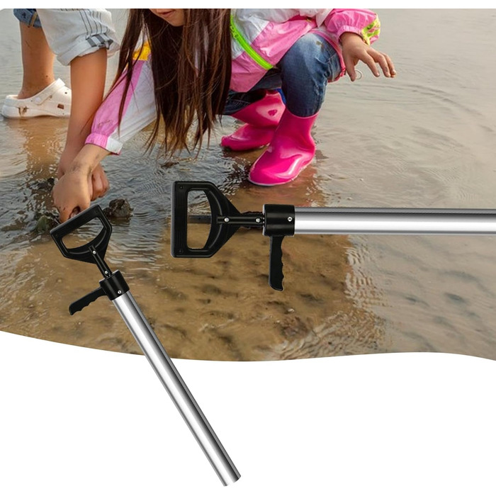 Насос для креветок Oshhni, пристрій для лову морепродуктів, пляжний артефакт, екстрактор креветок для жучків, розмір L