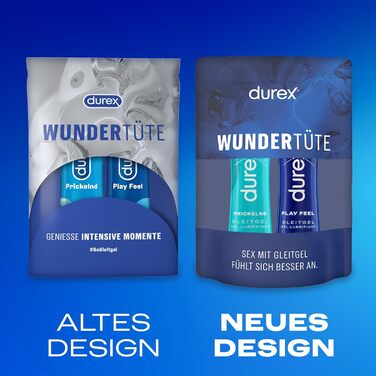 Водний гель-лубрикант Durex Mixpack для жінок і чоловіків, 2 x 50 мл