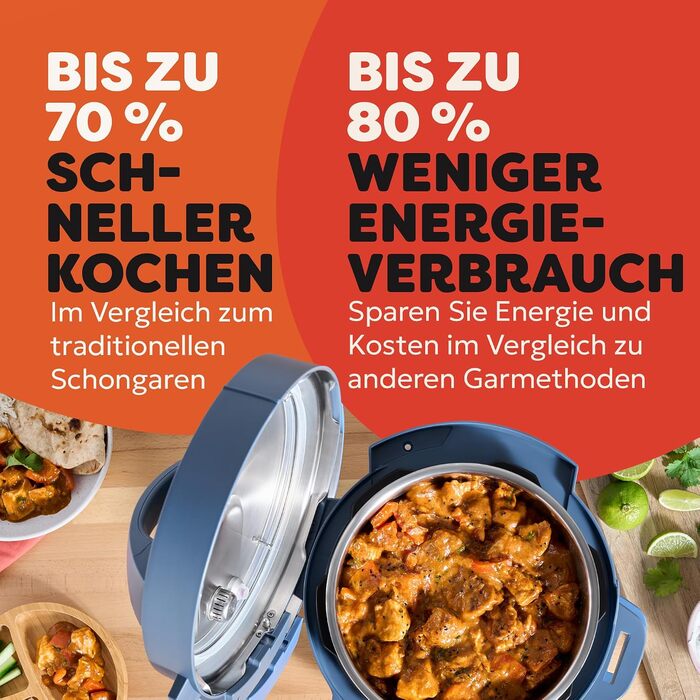 Мультиварка-скороварка Instant Pot 3,8 л, 7-в-1, колір Daydream Blue