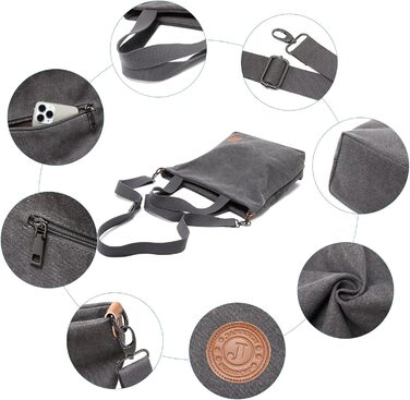 Жіноча полотняна сумка через плече Пляжна сумка Випадкові багатофункціональні сумки через плече Великі для роботи Школи Покупця Ви