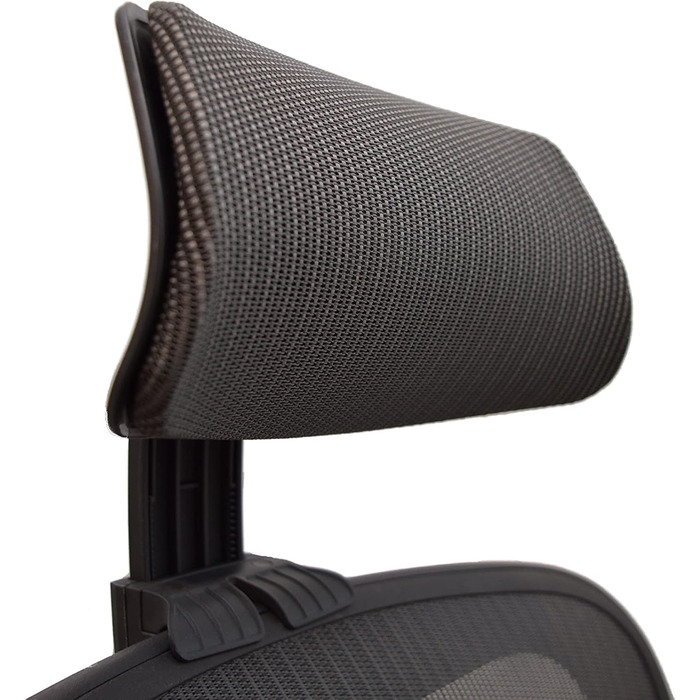 Підголівник Fortaleza Новий для Herman Miller Aeron Remastered, кріплення підголівника для крісла, сумісний з підголівниками Atlas, включаючи розмір A, розмір B, розмір C (залізно-сірий), пластик
