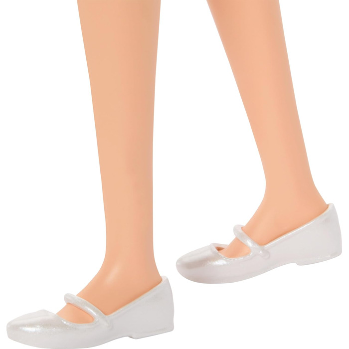 Лялька Barbie Fashionistas 224 із хвилястим чорним волоссям, рожевою сукнею в ситцевий колір і аксесуарами, колекційна модна ляльк