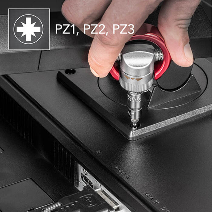 Викрутка з набором біт Trotec 40 pieces Bit and Socket Wrench Set (6200001005)