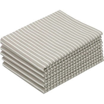 Набір з 5 бавовняних чайних рушників розміром 50x70 см - добре поглинаючі та міцні кухонні рушники - можна прати при температурі д