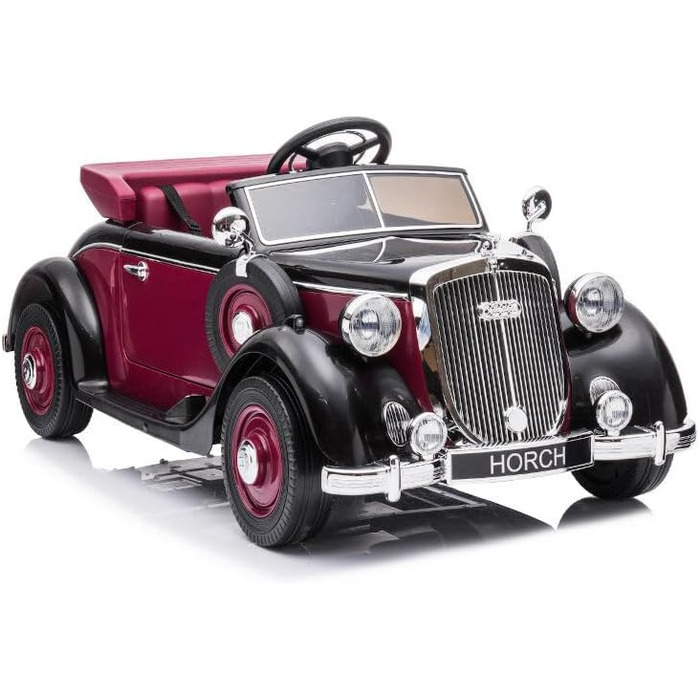 Дитячий електромобіль - ретро-автомобіль Audi Horch 930V - ліцензійний - 24V7AH, 2 двигуни - пульт дистанційного керування 2.4Ghz,