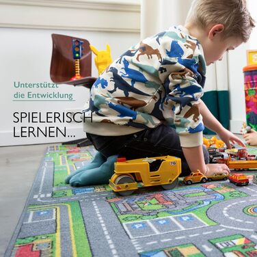 Килим для дитячої кімнати 95x133см, дитячий килим, ігровий килим вуличний для хлопчиків та дівчаток, килими для дитячої кімнати, с