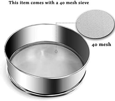 Автоматична просіювальна машина HACSYP, машина для просіювання з нержавіючої сталі, електрична вібраційна машина для просіювання, 40 сіток для борошна, частинки порошку