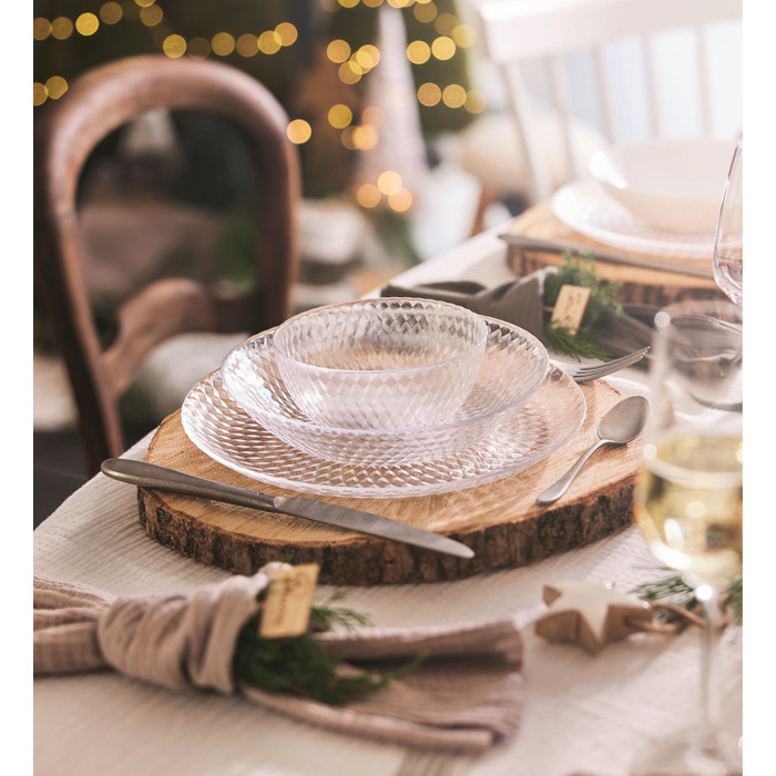 Тарілка десертна Luminarc Pampille Clear 19 см (7067765)