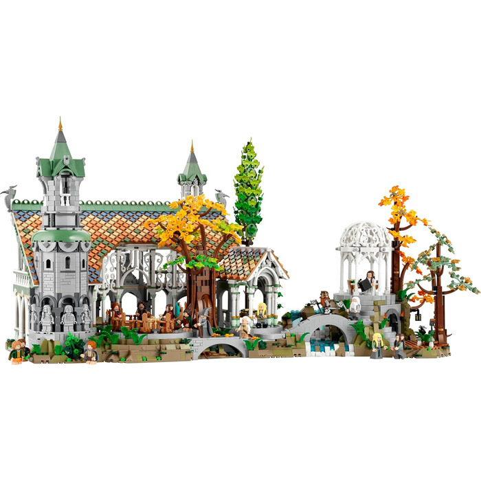 Конструктор LEGO Icons 10316, "Володар перснів: Рівенделл", 6167 деталей