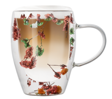 Чашка з подвійною стінкою Ringel Guten Morgen Blume, 350 мл (7067149)